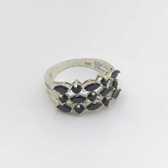 Anillo Triple | Piedras