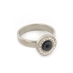 AQ Anillo 010 | Circular Pelotita Strass