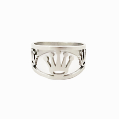 AQ Anillo 005 | Corona Doble Borde