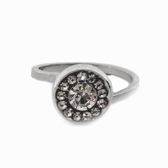 AQ Anillo 008 | Semiespiral Strass