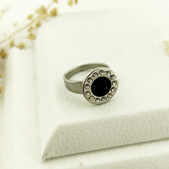 AQ Anillo 031 | Strass en Circle