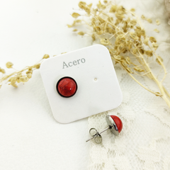 AQ Aro 061 | Estilo Marmol Rojo