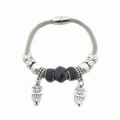 AQ Pulsera 045 | Imantada Yuana + dije búho