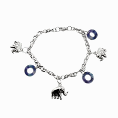 AQ Pulsera 054 | Dijes Argollitas Elefante