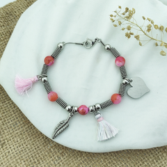 AQ Pulsera 093 | Resorte + Dijes