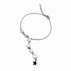 AQ Tobillera 004 | Colgante Estrellas