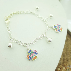 AB PULSERA 0174 | CRUZ COLORES