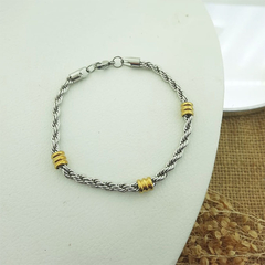 AQ PULSERA 0143 | CRUZADO COMBI 1,2 MM