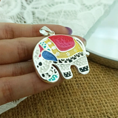 AB DIJE 0120 | ELEFANTE MULTICOLOR - comprar online