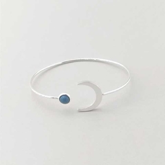 Pulsera Esclava Luna | Media Perla