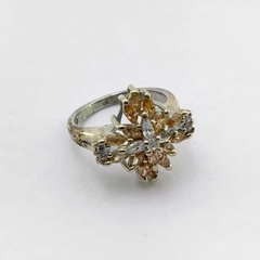 Anillo Flor | Piedras 5P