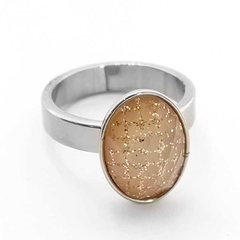 Anillo Ovalado | Glitter