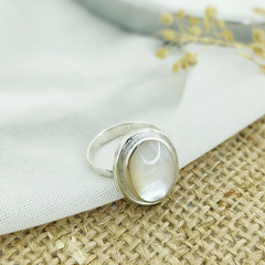 P Anillo 029 | Oval Cuarzo