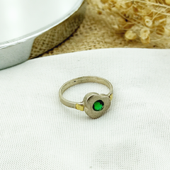 P Anillo 081 | Flor Piedra