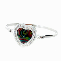 AQ Pulsera 004 | Corazón Strass