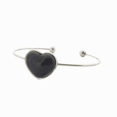 AQ Pulsera  005 | Abierta corazón