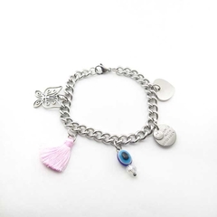 Pulsera Cadena Rombo | Dijes