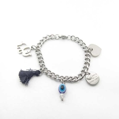 Pulsera Cadena Rombo | Dijes