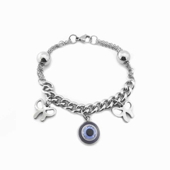 Pulsera Combinada | Dije Moño