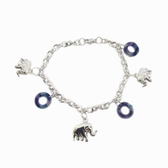 Pulsera Dijes 020 | Argollitas Elefante 001