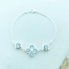 AB PULSERA 0126 | FLOR PIEDRA