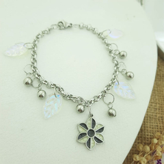 AQ PULSERA 0136 | ESMALTA HOJITA