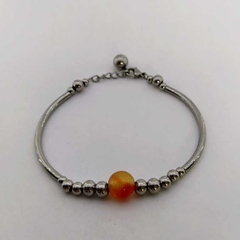 Pulsera Tubo | Perla Combinada