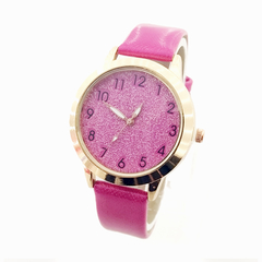 Reloj 017 | Glitter Rosa