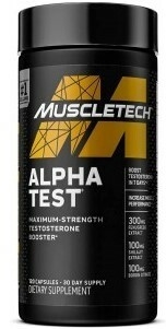 Alpha Test (120 Caps) - Muscletech