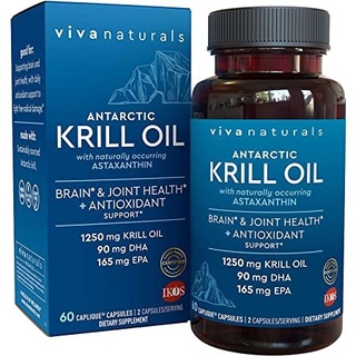 Antarctic Krill Oil 60 Capsulas - Vivia Naturals
