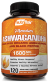 Ashwagandha Premium 1600mg (120 caps) - Nutri Flair