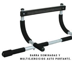 Barra Dominadas y Multi ejercicios (auto-portante) - MM Fitness