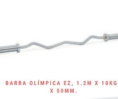 Barra Olímpica EZ (1.20 Mt x 10 Kg x 50 mm) - MM Fitness