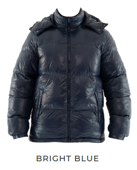 Campera tipo puffer con capucha desmontable - comprar online