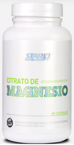 Citrato de magnesio 1000mg x 60caps - Star Nutrition