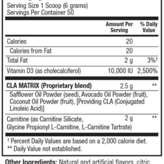 Cla + Carnitine (350 gr.) - BPI - comprar online