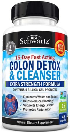 Colon detox and Cleanse (45 caps) - BioSchwartz