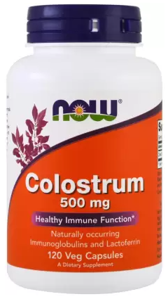 Colostrum 500mg x 120caps - NOW Foods