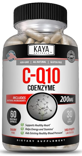 CoQ10 Coenzyme 200mg x 60 capsulas - KAYA Naturals