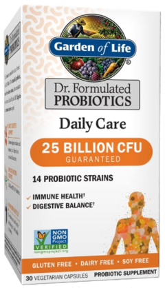 Dr Formulated Probiotics Daily Care 25 billion CFU (30 caps) - Garder of life