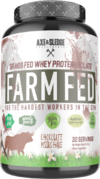 Farm Fed Grass Fed Whey Protein Isolate (840 gramos - 30 servicios) - Axe & Sledge