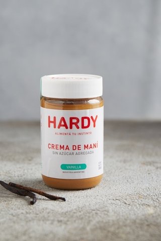 Hardy crema de maní sabor vainilla x 380 G - Hardy