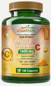 High Potency Liposomal Vitamin C 1600mg x 100caps - Vitamisan