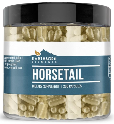 Horsetail 425 mg x 200 caps - Earthborn Elements