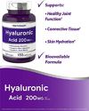 Hyaluronic Acid 200 mg x 150 capsulas - Horbaach - MMSuplementos