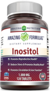 Inositol 1000mg x 120 tabs - Amazing Nutrition