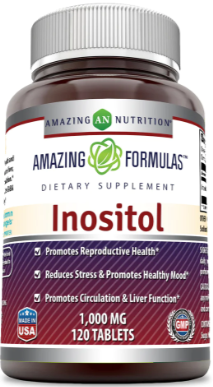Inositol 1000mg x 120 tabs - Amazing Nutrition