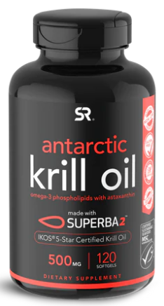 Krill Oil Antarctic 500 mg x 120 Softgel - Sport Research