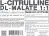 L Citrulline DL Malate 1:1 (41 servicios / 125 gramos) - Hard Rhino - comprar online