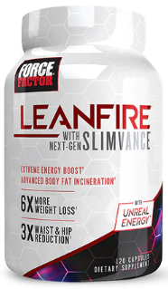 Leanfire with next gen Slimvance (120 caps) - Force Factor